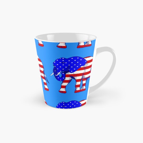 Artikelvorschau, republikanischer elefant amerikanische flagge entworfen und verkauft von Gossip Rag.