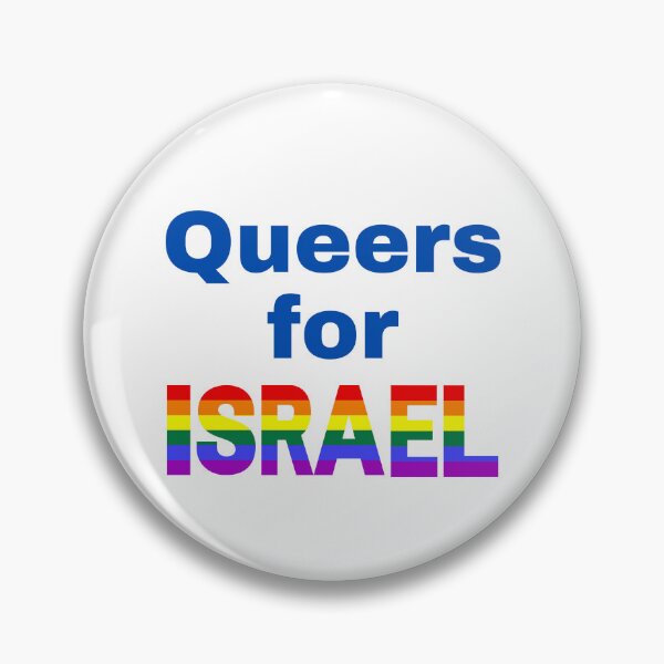 Aperçu de l'œuvre Queers pour Israël créée et vendue par NJGDesigns.