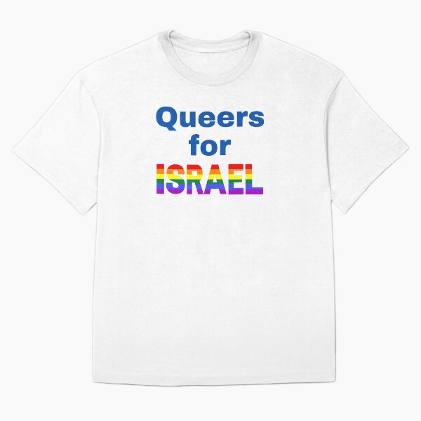 Artikelvorschau, Queers für Israel entworfen und verkauft von NJGDesigns.