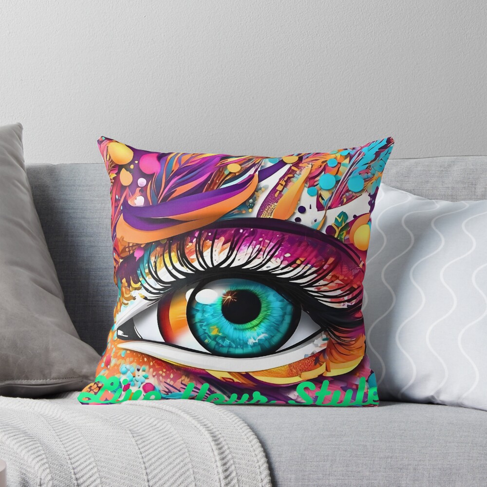 Item preview, Throw Pillow designed and sold by TrendyGalaxy.