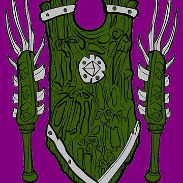 Artwork thumbnail, Screaming Oak Shield (Armaments, Purple) by MurpheusTech