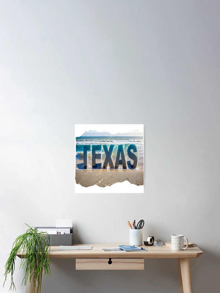 Thumbnail 2 of 3, Poster, TEXAS 24 17 designed and sold by maveluzone.