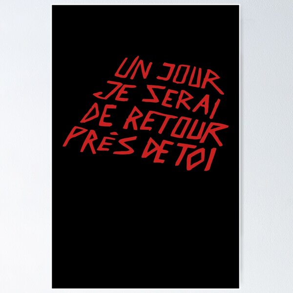 Aperçu de l'œuvre UN JOUR JE SERAI DE RETOUR PRÉS DE TOI créée et vendue par thecansone.