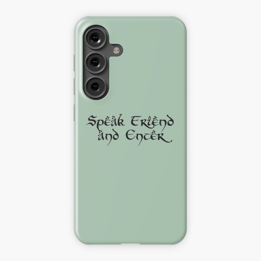 Aperçu de l'œuvre Coque rigide Samsung Galaxy créée et vendue par Silly Goose Emporium.