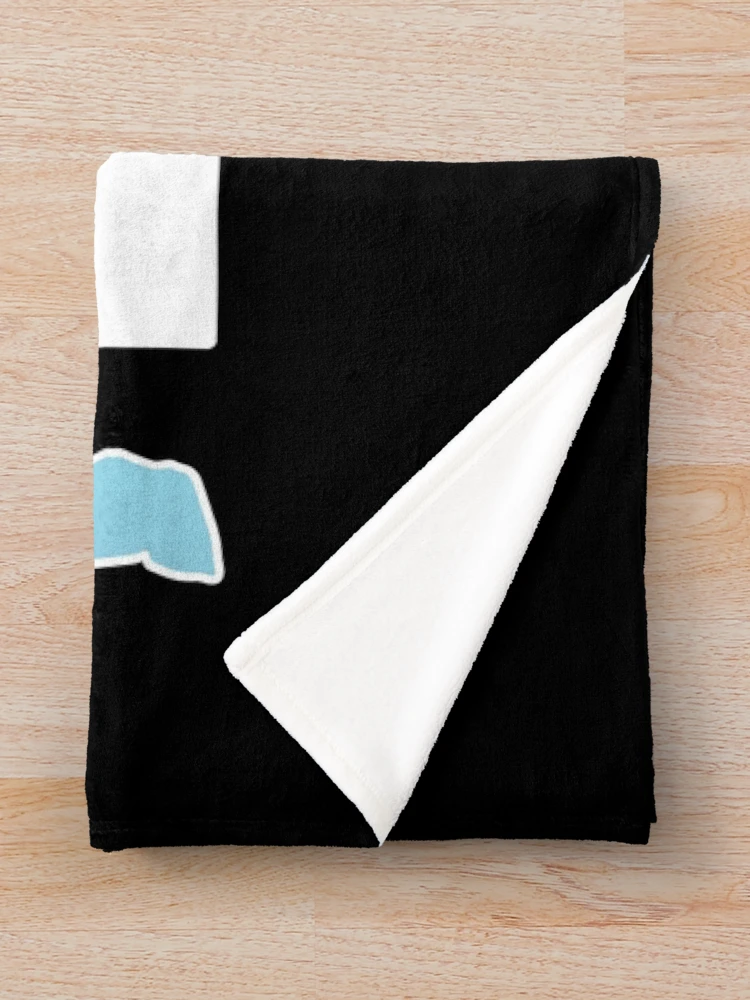 Thumbnail 3 of 6, Throw Blanket, Torch Lake Michigan - Traverse City designed and sold by SwiftSlothMedia.