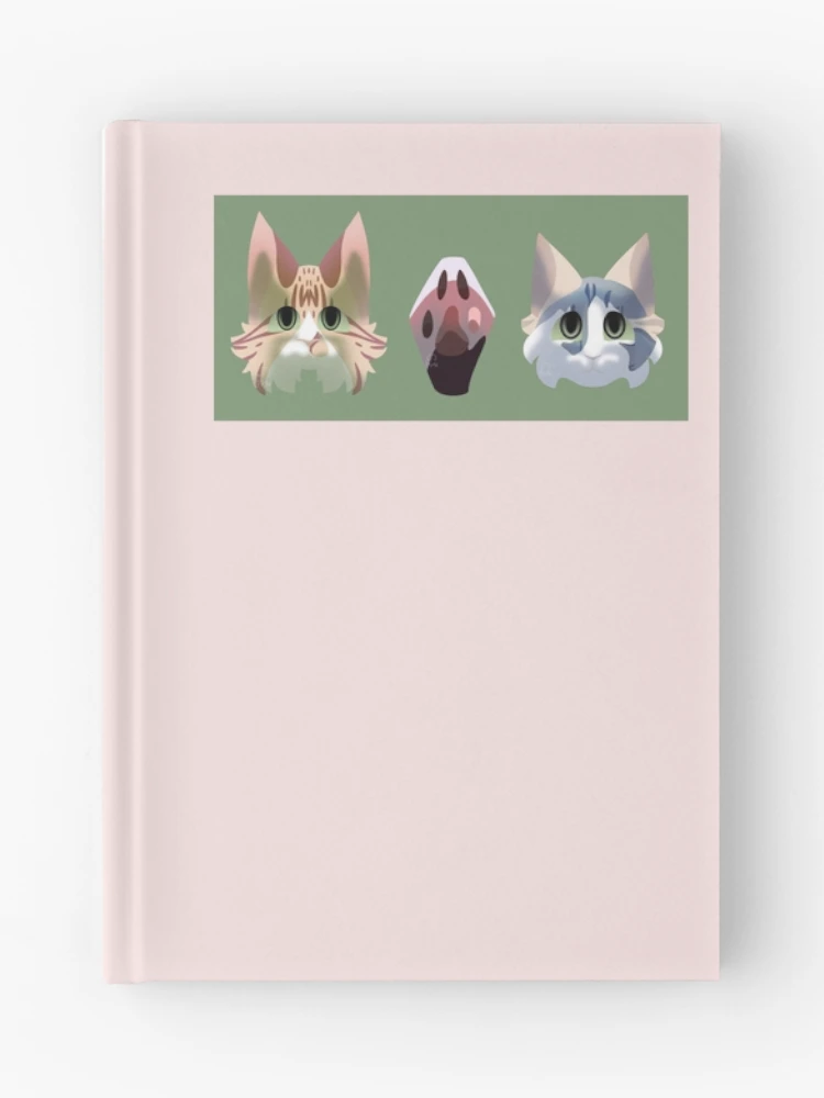Thumbnail 1 of 3, Journal, Cat Cafe Friends designed and sold by Evie Joon.