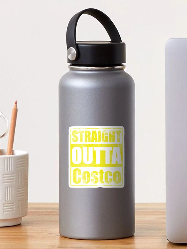 Aperçu 1 sur 3. Sticker avec l'œuvre Tout droit sorti de Costco créée et vendue par OnTheTrend.