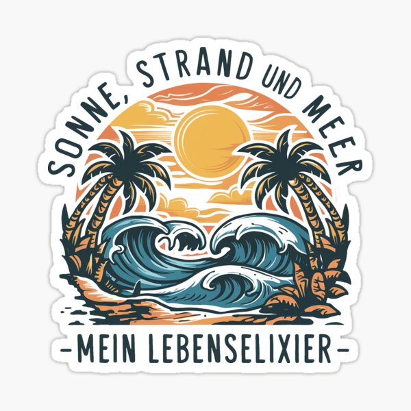 Artikelvorschau, Sonne, Strand und Meer - mein Lebenselixier entworfen und verkauft von MrERNST.