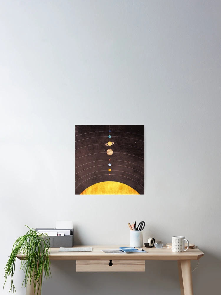 Thumbnail 2 of 3, Poster, Solar System designed and sold by annisatiarau.