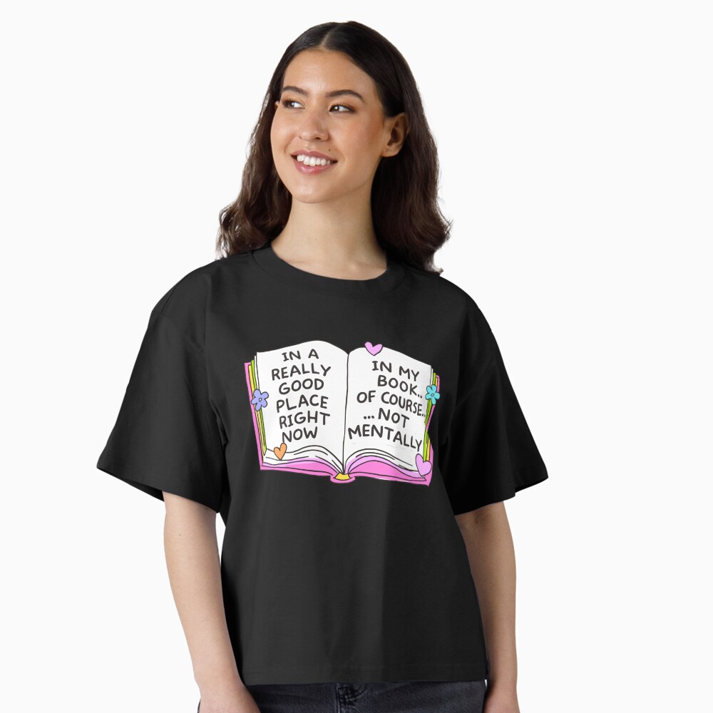 Aperçu de l'œuvre T-shirt boxy créée et vendue par BookWishEra.