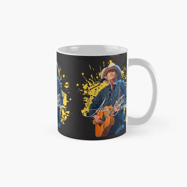 Artikelvorschau, Alan Jackson HI - Def Paint Effect T-Shirt und Aufkleber entworfen und verkauft von DiverseDazzle.