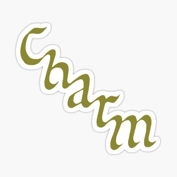 Item preview, Charm Letras Verde designed and sold by aestheticqueen.