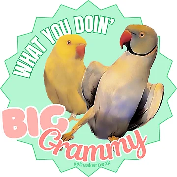 Imagen de la obra ¡Gran Grammy! de BeakerBeak
