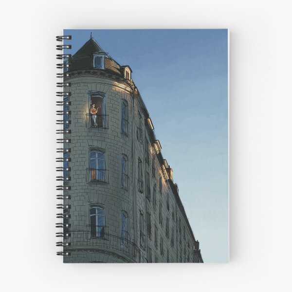 Aperçu de l'œuvre Le p'tit balcon et la cigarette créée et vendue par Valentin Lecointre.