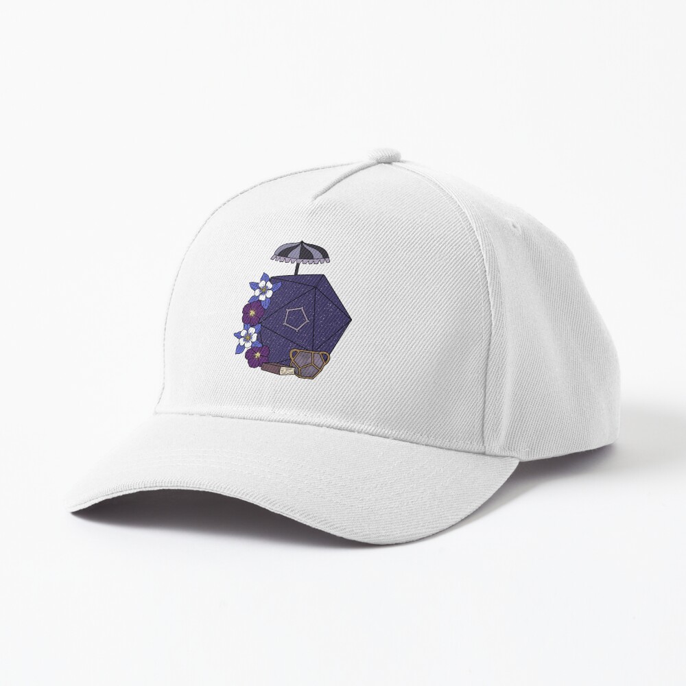 Vista previa del artículo con la obra «Gorra de béisbol», diseñado y vendido por LunarAshes.