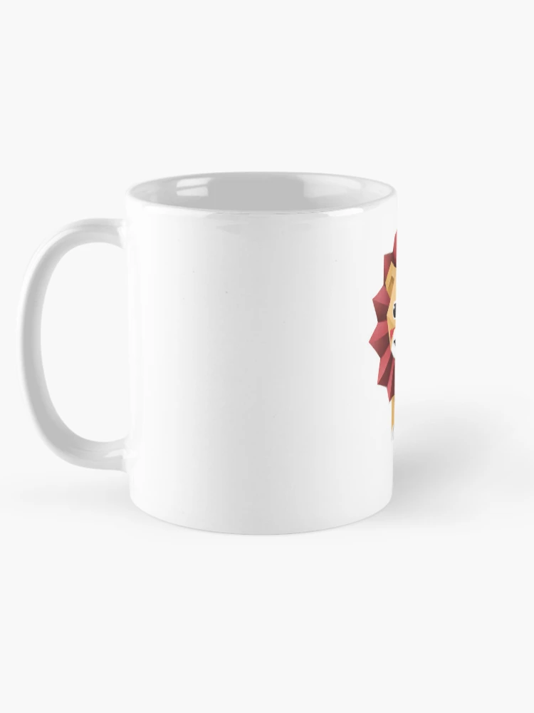 Thumbnail 5 of 6, Coffee Mug, Origami Lion Smiling designed and sold by Noertz.