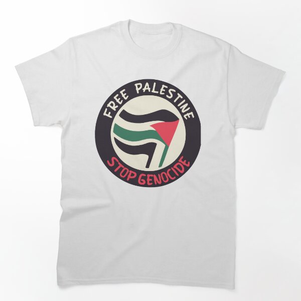 Aperçu de l'œuvre Libérez la Palestine Antifa créée et vendue par piscininha.