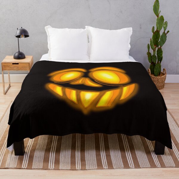 Item preview, Jack o lantern scary carved pumpkin face halloween designed and sold by TheEndDesign.