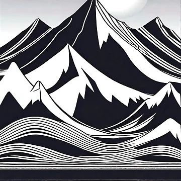 Artwork thumbnail, Mountain scene by MatrixTattoo
