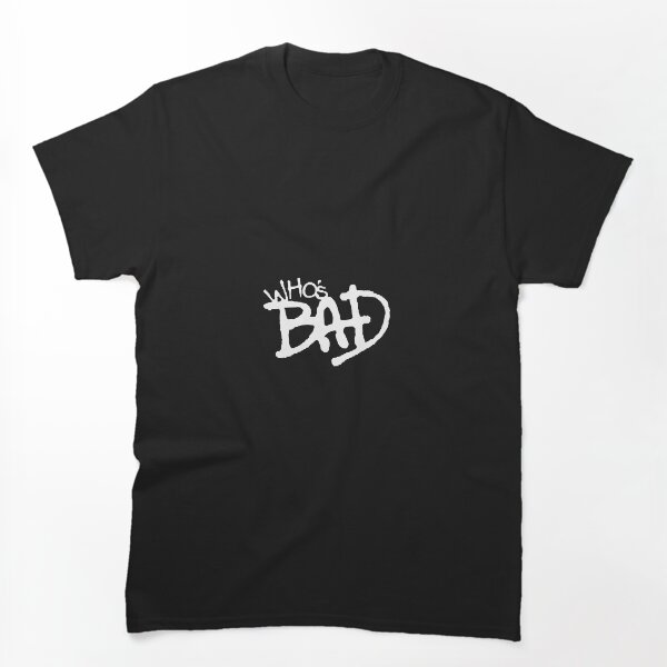 Item preview, "Quién es malo" Blanco sobre negro designed and sold by TalkThatTalk.