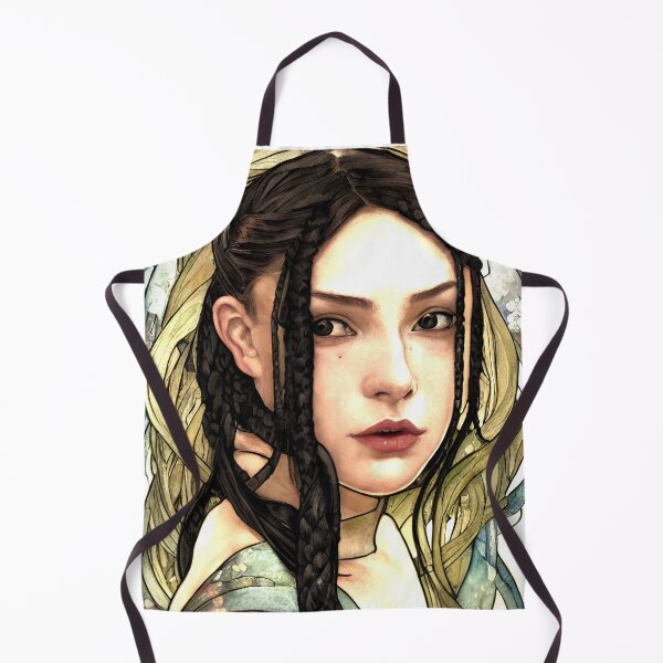 Item preview, Braided woman designed and sold by SkellArt.