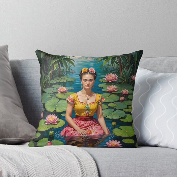 Item preview, Frida Kahlo Water Lillies designed and sold by TeeARTHY.