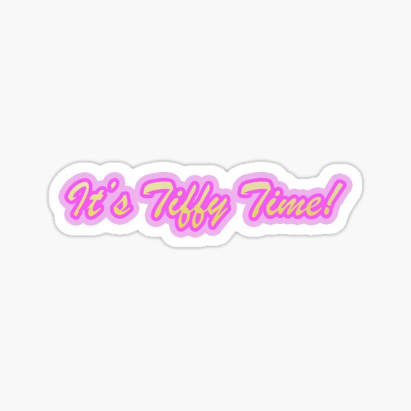 Artikelvorschau, Tiffy-Zeit entworfen und verkauft von stickershopwme.