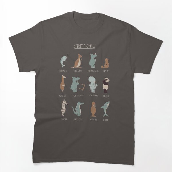 Aperçu de l'œuvre Animaux spirituels créée et vendue par HandsOffMyDinosaur.