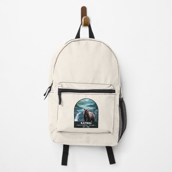 Item preview, Katmai National Park, Vintage travel designed and sold by PinkandP.