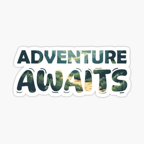 Aperçu de l'œuvre L'aventure attend créée et vendue par ThreeftlyPicks.