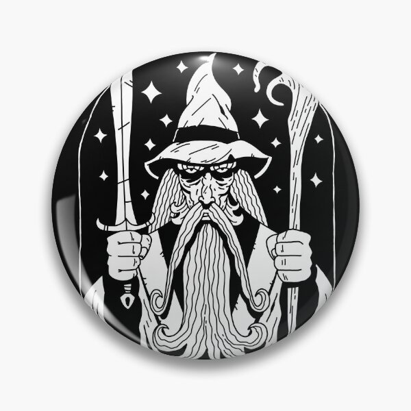 Item preview, El mago en blanco y negro designed and sold by VaultCrawler.