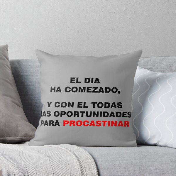 Item preview, Frase irónica, dejar para mañana designed and sold by WelSol.