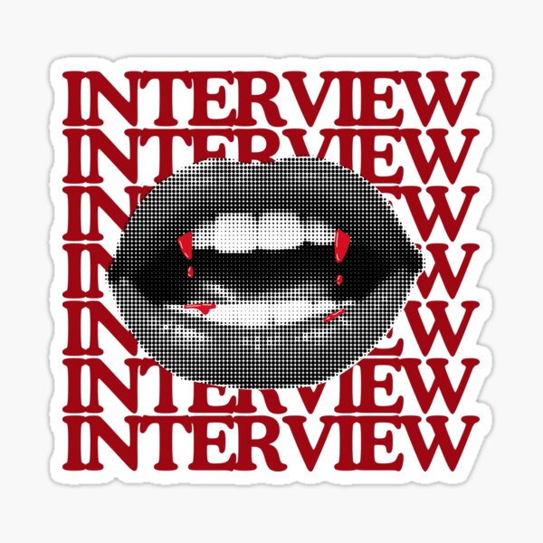 Item preview, Entrevista - Dientes de vampiro designed and sold by tinkerstrinkets.