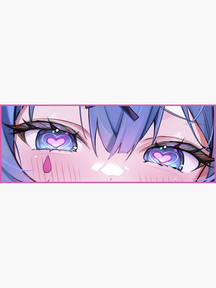 Imagen 3 de 3, Pegatina con la obra Ojos lascivos, diseñada y vendida por Shiromaru.