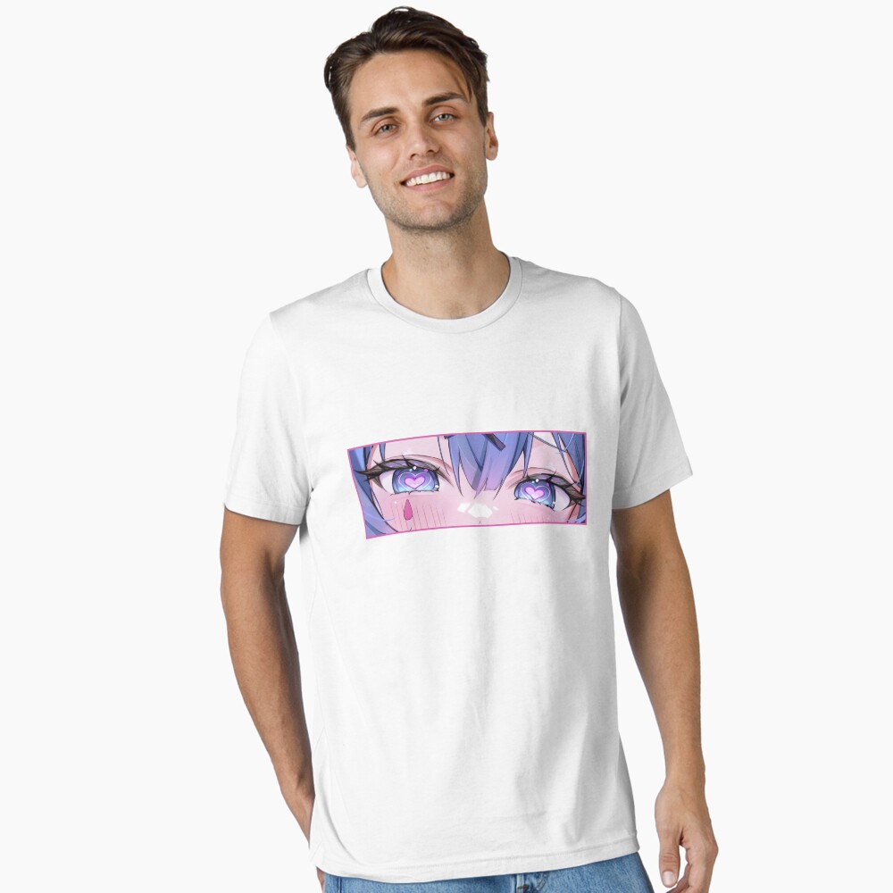Vista previa del artículo con la obra «Camiseta esencial», diseñado y vendido por Shiromaru.