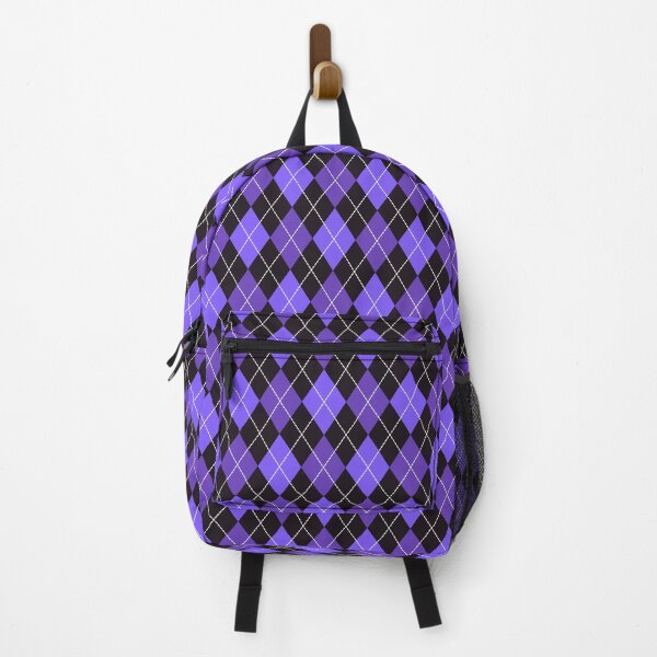 Aperçu de l'œuvre Motif à carreaux argyle violet d'Halloween créée et vendue par Dana Du.