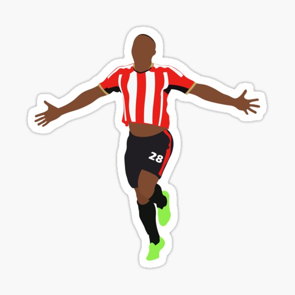 Artikelvorschau, Jermain Defoe feiert Sunderland-Jubel entworfen und verkauft von 1879Design.