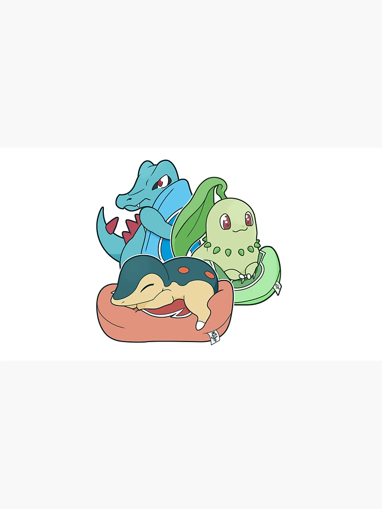 Thumbnail 3 of 3, Cap, Johto Starters #152 #155 #158 designed and sold by lilRaku.