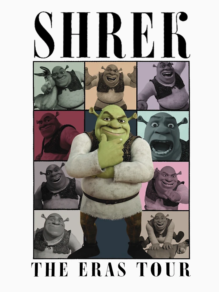 Thumbnail 7 of 7, Classic T-Shirt, Shrek The Eras Tour designed and sold by Coussahi.