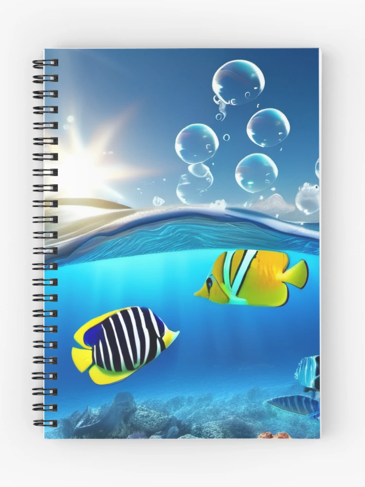 Thumbnail 1 of 3, Journal, frutiger fishies v3 designed and sold by hysteriac.
