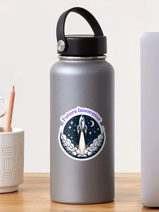 Thumbnail 1 of 3, Sticker, Future Innovator designed and sold by Monem-RASH.
