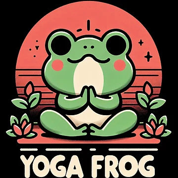 Artwork thumbnail, Yoga Frog 2 by RafaelLima7