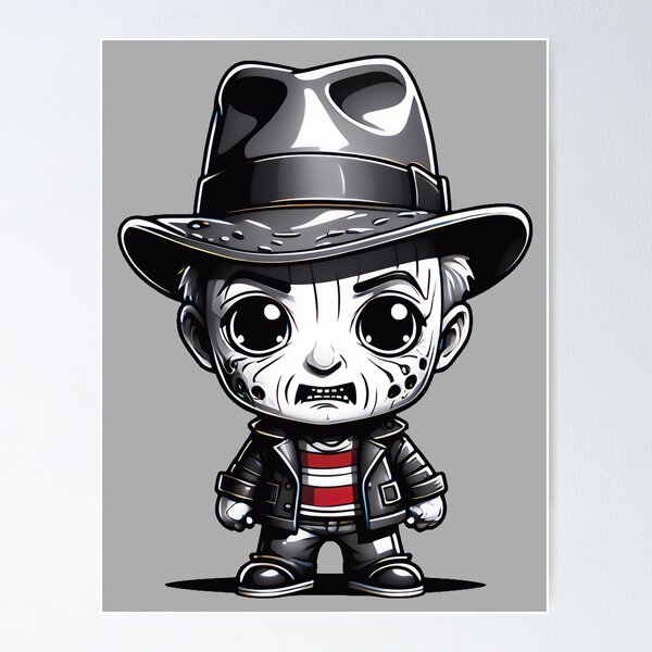 Aperçu de l'œuvre Chibi Freddy Krueger créée et vendue par Smallingshu.