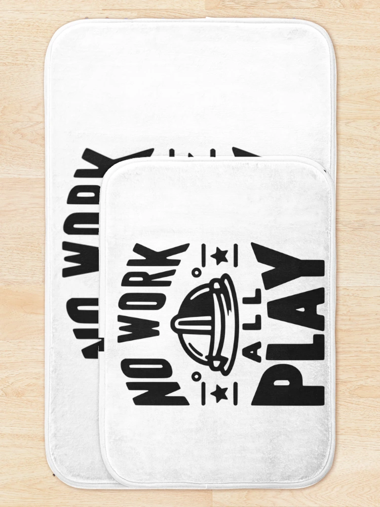 Thumbnail 5 of 6, Bath Mat, No Work All Play designed and sold by Frank Ring.