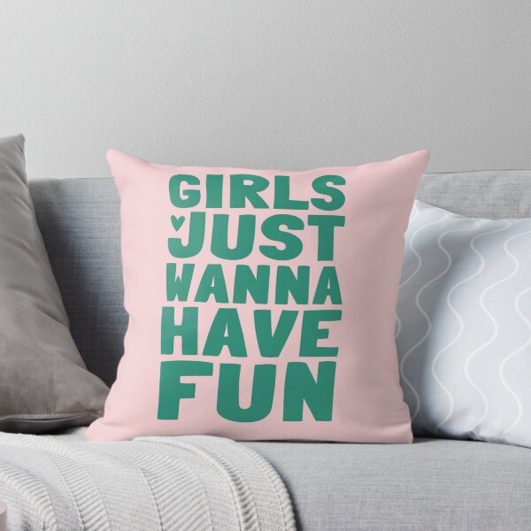 Item preview, Girls just wanna have fun text design designed and sold by Kavemedia.