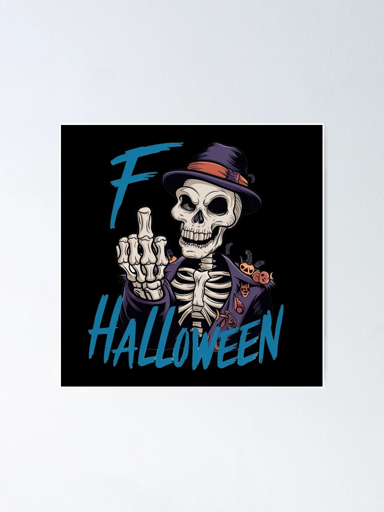 Thumbnail 1 of 3, Poster, F Halloween No.3 designed and sold by Gentle40Winks.