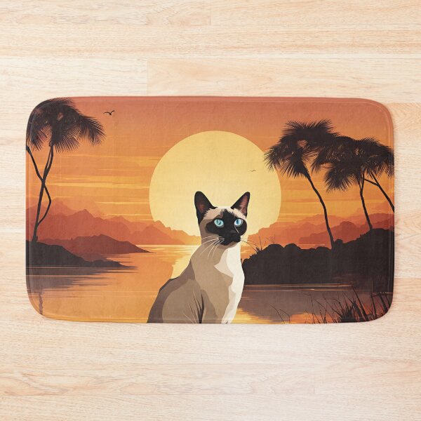 Item preview, cat at sunset designed and sold by REDCATWWW.