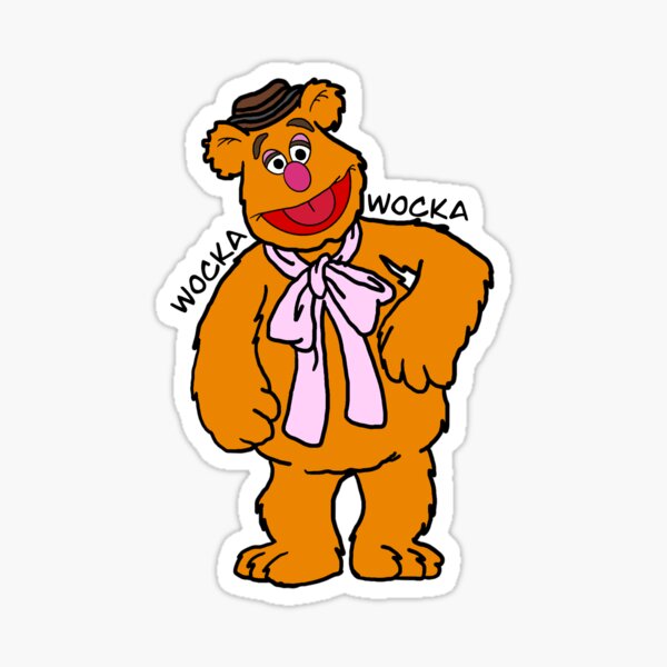 Item preview, Los Muppets - Fozzie Bear Wocka Wocka designed and sold by Animals-by-JB.