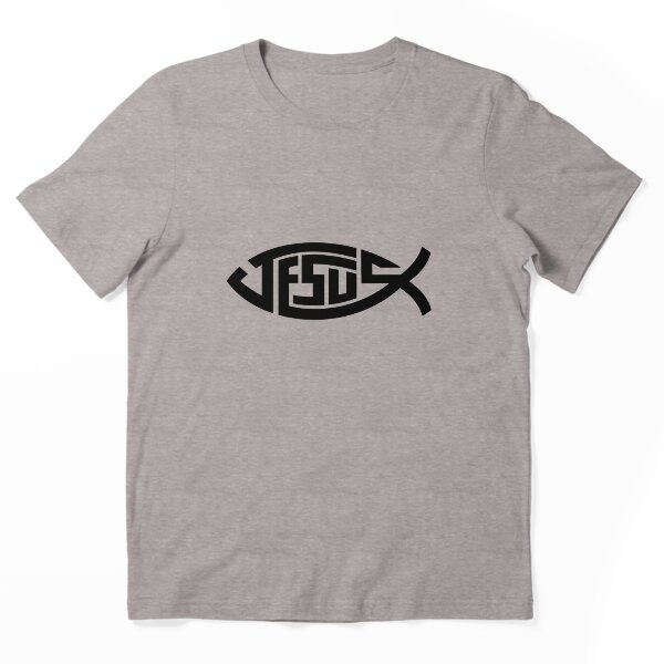 Aperçu de l'œuvre Jésus poisson créée et vendue par IceBlueDesigns.