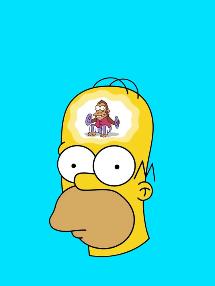 Thumbnail 4 of 4, iPhone Case, Homer simpson designed and sold by LA-SAM20.